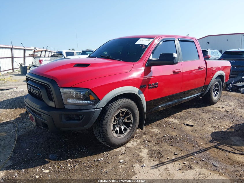 Vin: 1c6rr7yt2gs335979, lot: 46175708, ram 1500 rebel 20162