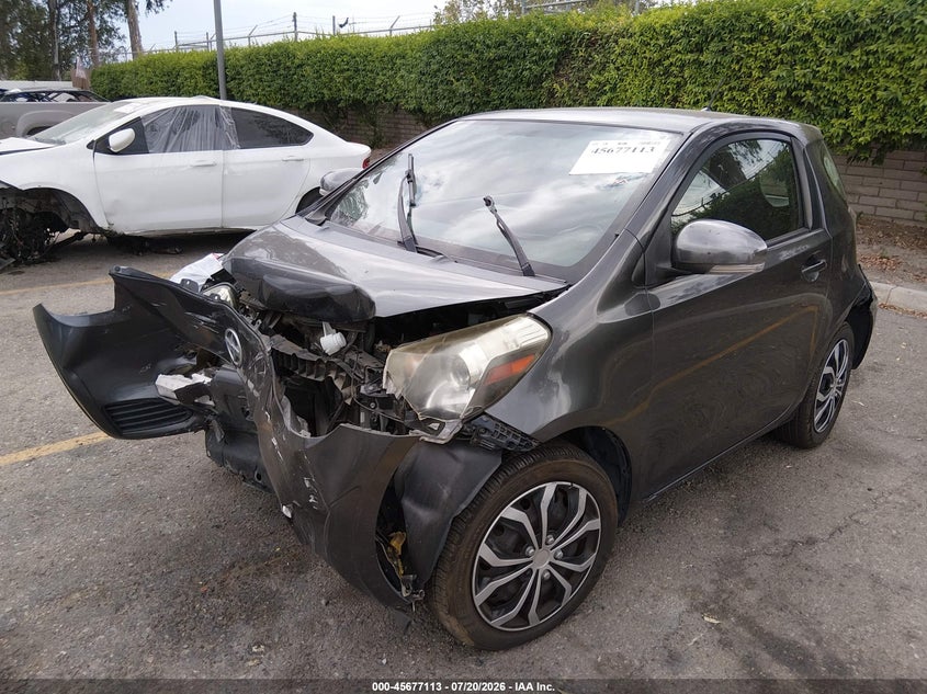 Vin: jtnjjxb02cj009588, lot: 46175713, scion iq 20122