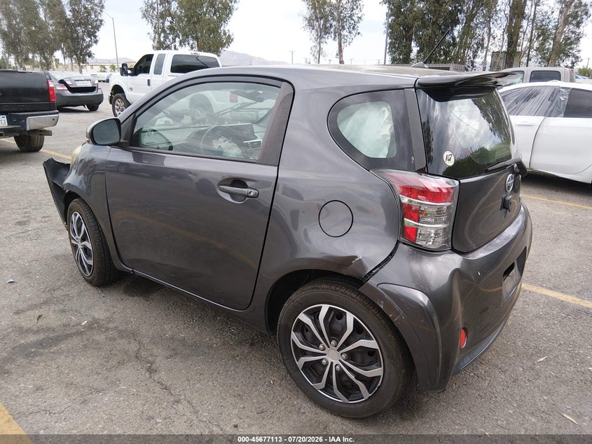 Vin: jtnjjxb02cj009588, lot: 46175713, scion iq 20123