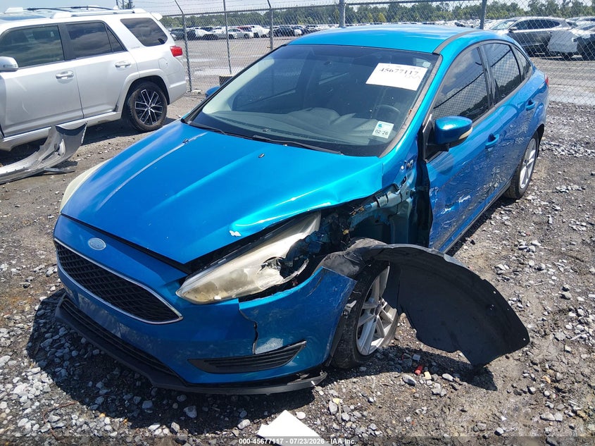 Vin: 1fadp3f24hl241910, lot: 46175717, ford focus se 20172