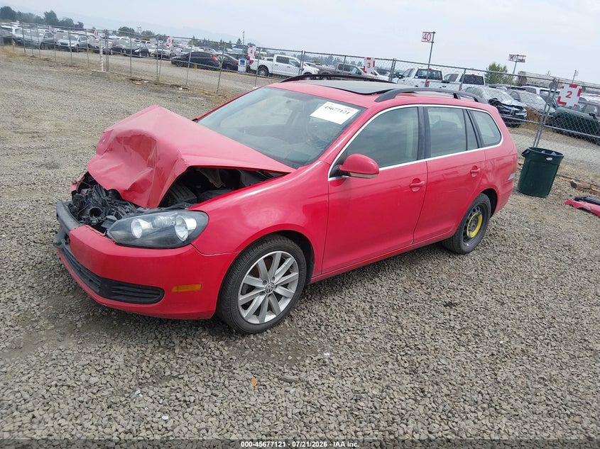 2014 Volkswagen Jetta Sportwagen 2.0L Tdi VIN: 3VWPL7AJ4EM625489 Lot: 45677121