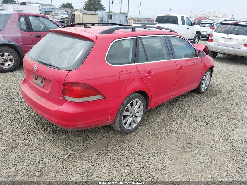 2014 Volkswagen Jetta Sportwagen 2.0L Tdi VIN: 3VWPL7AJ4EM625489 Lot: 45677121