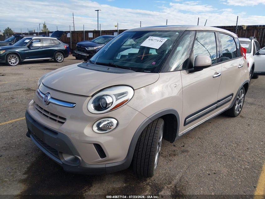 Vin: zfbcfadh1fz034053, lot: 46175734, fiat 500l trekking 20152