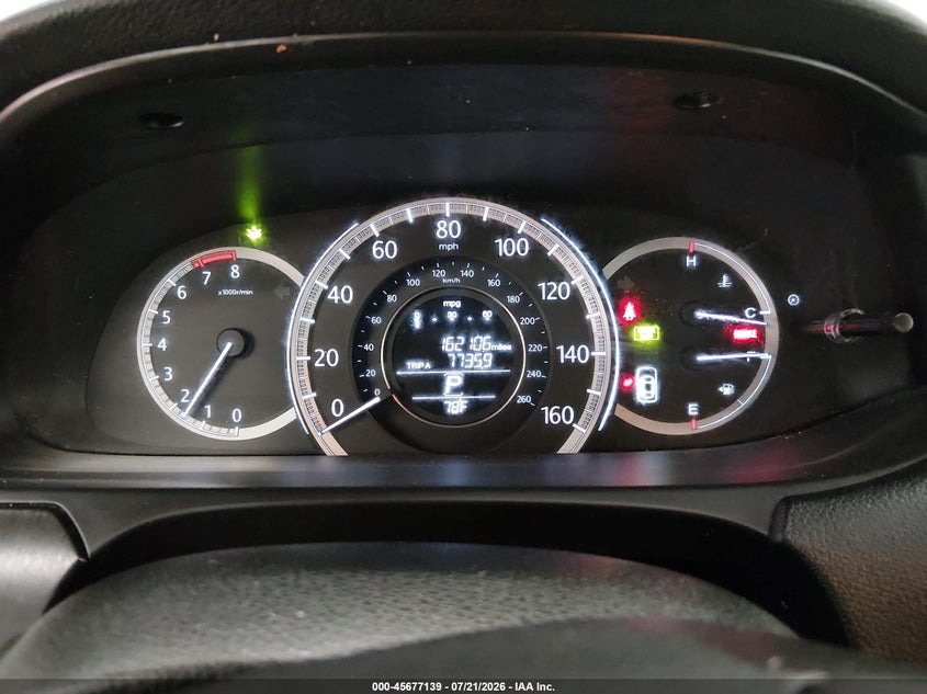 2013 Honda Accord Ex-L VIN: 1HGCR2F81DA144489 Lot: 45677139