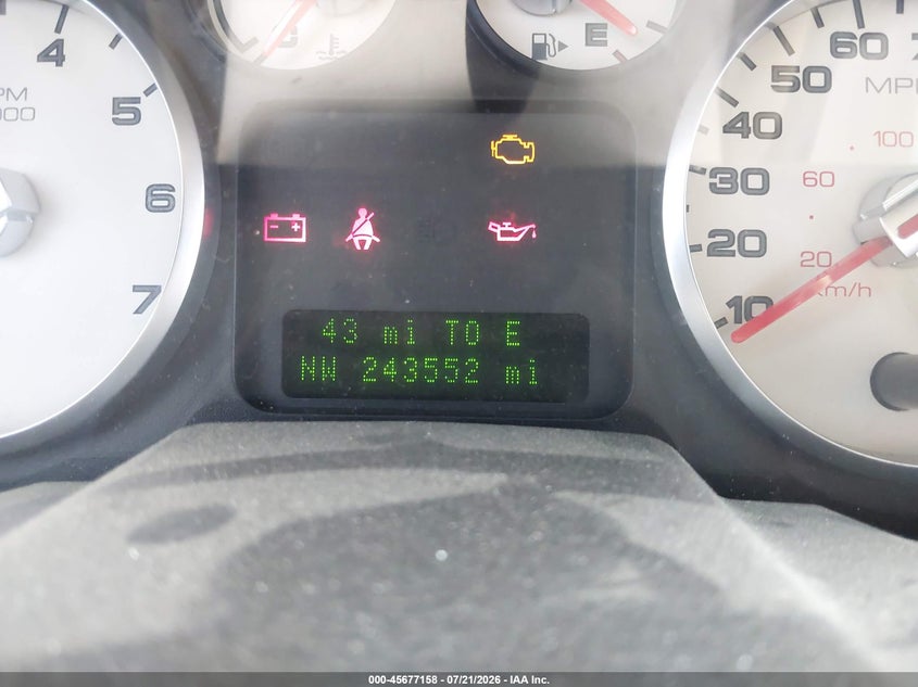 2007 Ford Five Hundred Limited VIN: 1FAHP28137G106831 Lot: 45677158