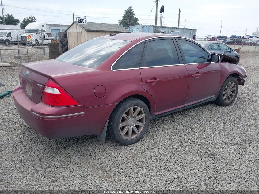 2007 Ford Five Hundred Limited VIN: 1FAHP28137G106831 Lot: 45677158