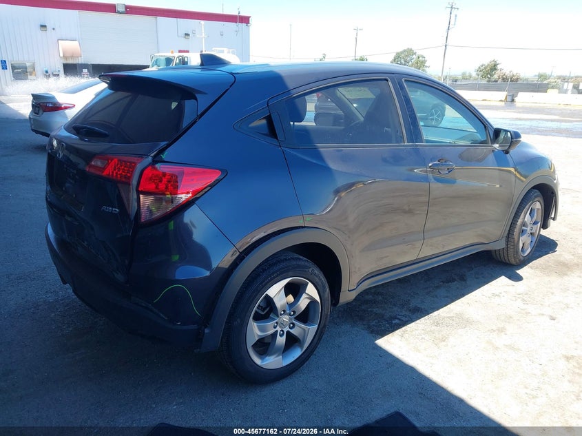 Vin: 3czru6h77hm718521, lot: 46175762, honda hr-v ex-l 20174