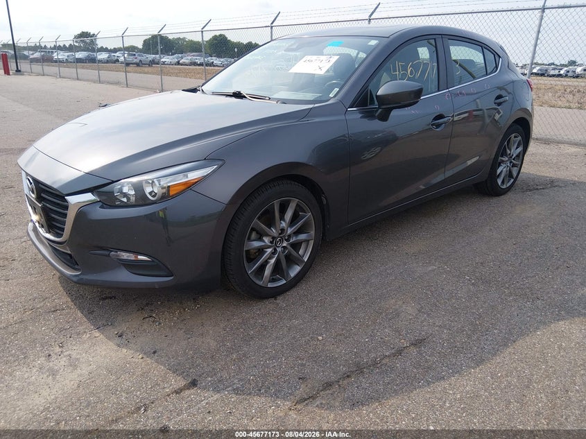 Vin: 3mzbn1l33jm220427, lot: 46175773, mazda mazda3 touring 20182