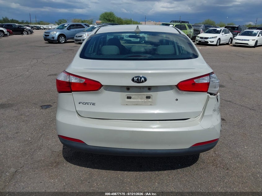 2015 Kia Forte Lx VIN: KNAFK4A6XF5322023 Lot: 45677175