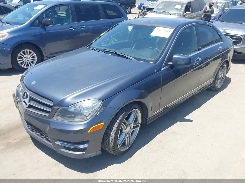 2013 Mercedes-Benz C 250 Sport VIN: WDDGF4HB5DA846284 Lot: 45677183