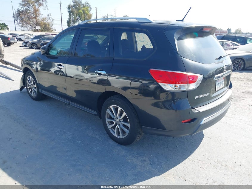 Vin: 5n1ar2mn9fc696730, lot: 46175830, nissan pathfinder sv 20153