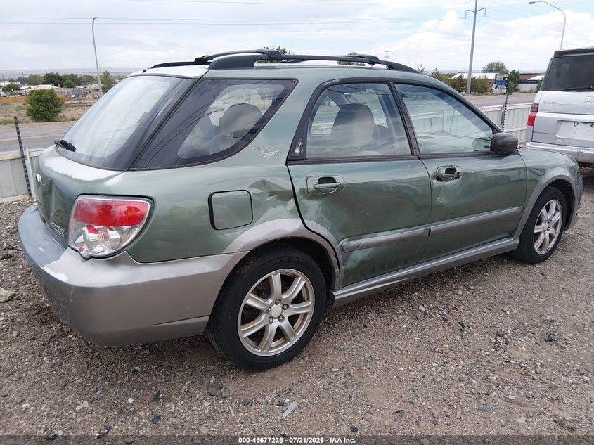 2007 SUBARU IMPREZA OUTBACK SPORT auction photo 4