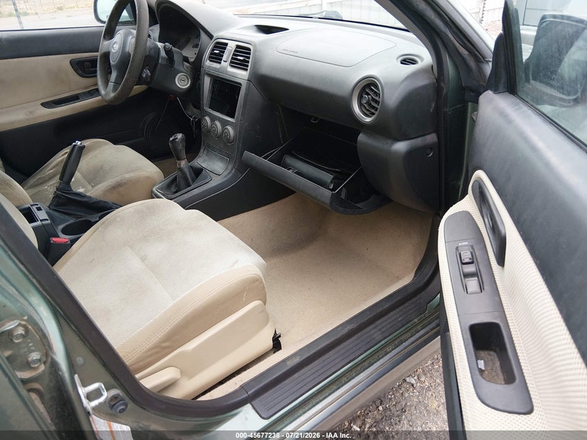2007 SUBARU IMPREZA OUTBACK SPORT auction photo 5