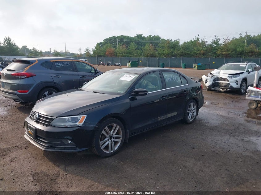 2015 VOLKSWAGEN JETTA auction photo 2