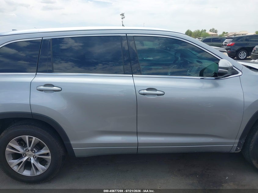 2014 Toyota Highlander Xle V6 VIN: 5TDJKRFH7ES007659 Lot: 45677259