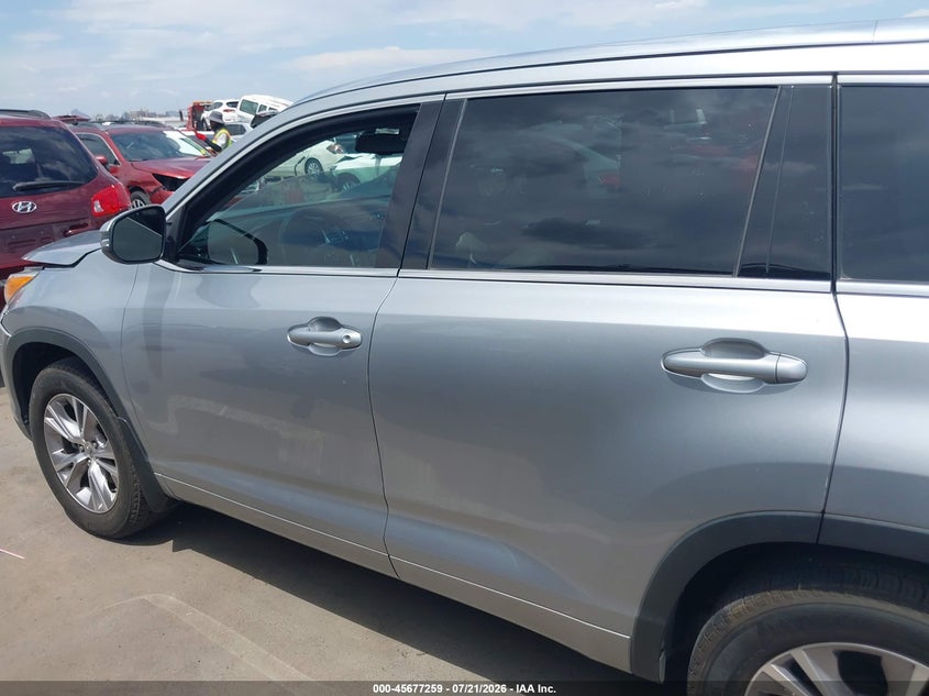 2014 Toyota Highlander Xle V6 VIN: 5TDJKRFH7ES007659 Lot: 45677259