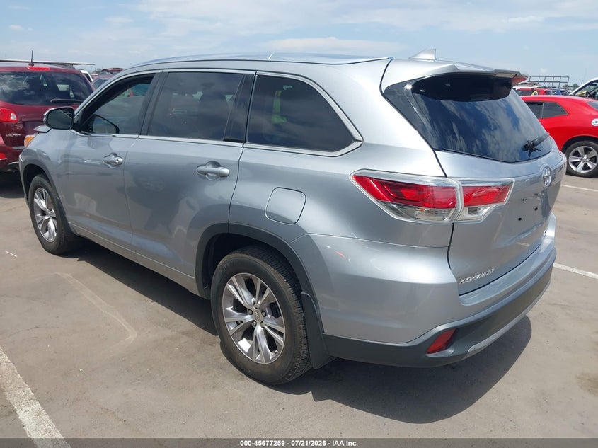 2014 Toyota Highlander Xle V6 VIN: 5TDJKRFH7ES007659 Lot: 45677259