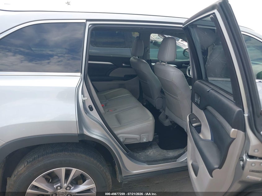 2014 Toyota Highlander Xle V6 VIN: 5TDJKRFH7ES007659 Lot: 45677259