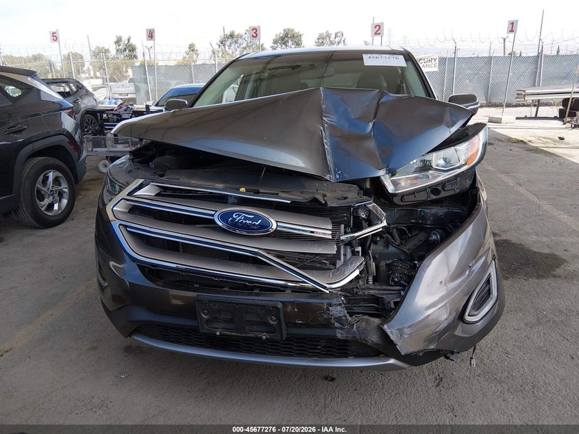 2018 Ford Edge Sel VIN: 2FMPK3J8XJBB39997 Lot: 45677276