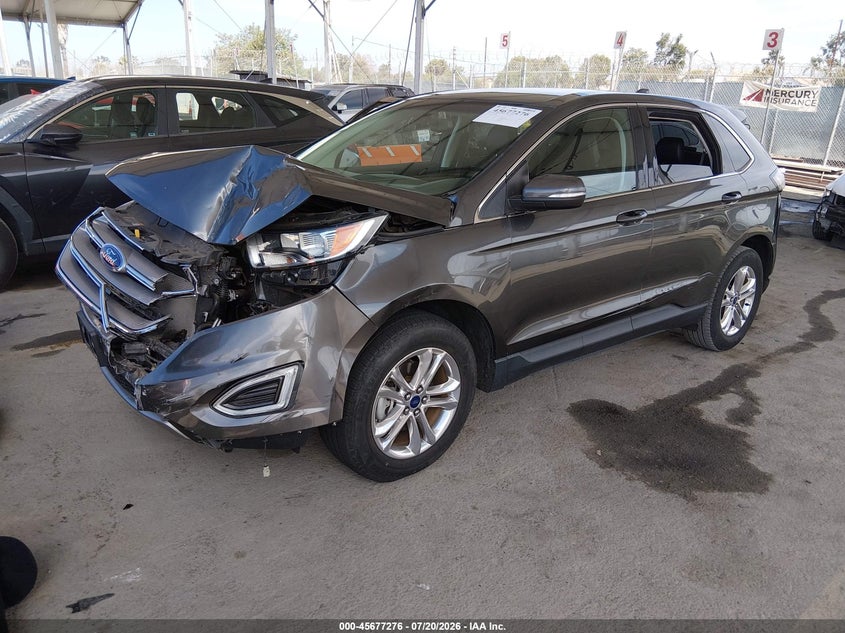 2018 Ford Edge Sel VIN: 2FMPK3J8XJBB39997 Lot: 45677276