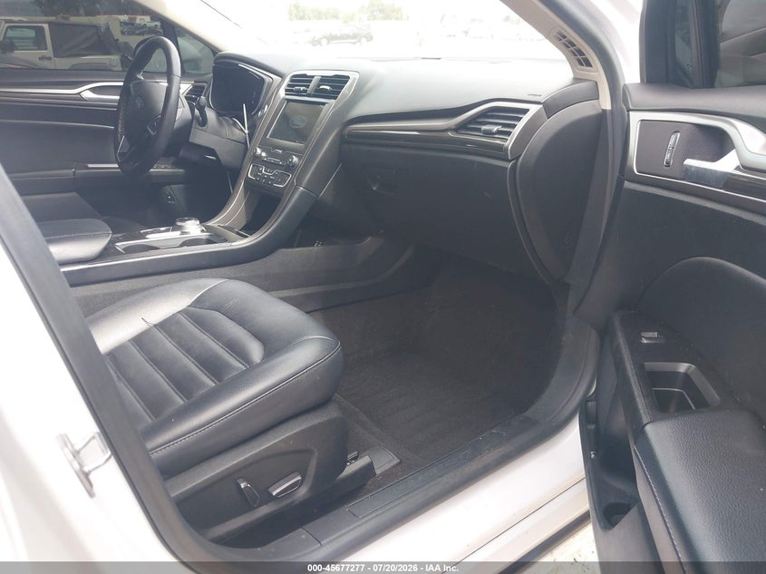 2019 Ford Fusion Hybrid Sel VIN: 3FA6P0MU7KR153311 Lot: 45677277