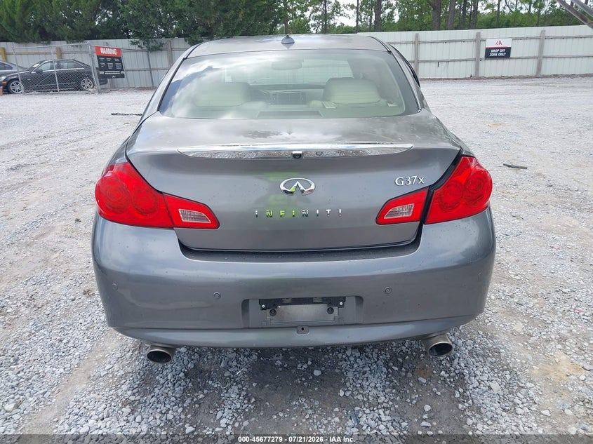 2013 Infiniti G37X VIN: JN1CV6AR8DM750424 Lot: 45677279