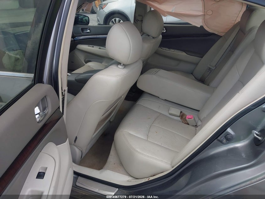 2013 INFINITI G37X auction photo 8