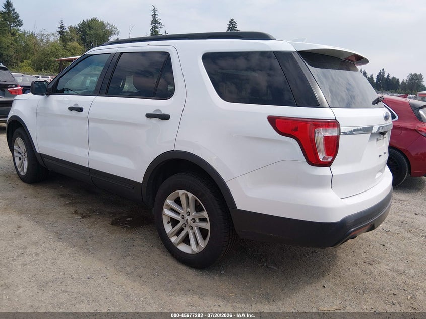 2016 FORD EXPLORER auction photo 3