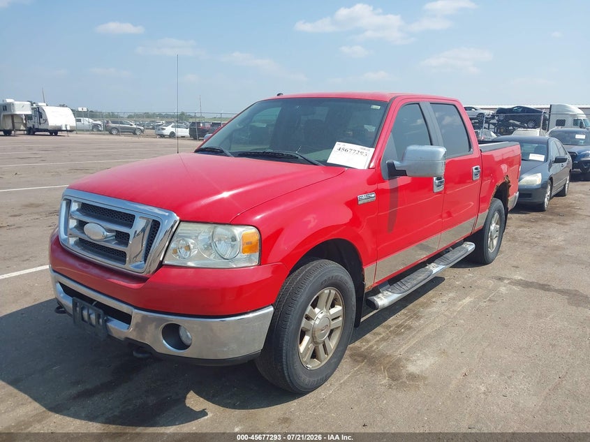 2008 Ford F-150 60Th Anniversary/Fx4/King Ranch/Lariat/Xlt VIN: 1FTPW14V78FA44305 Lot: 45677293