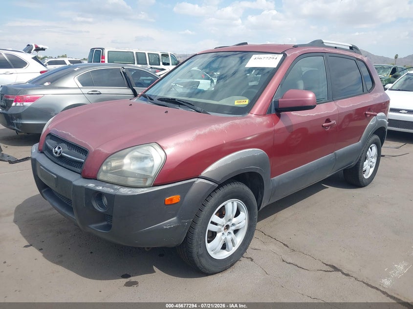 2006 Hyundai Tucson Gls/Limited VIN: KM8JN72D16U392630 Lot: 45677294