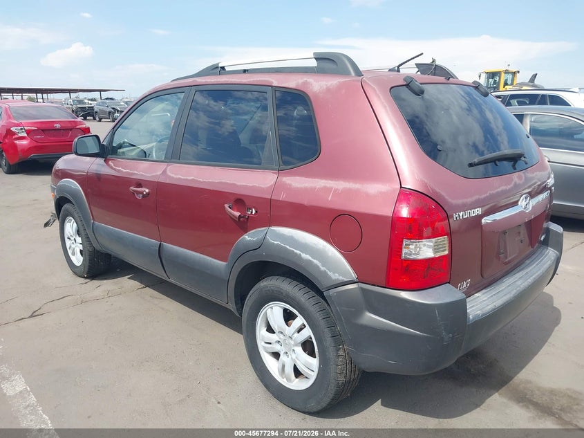 2006 Hyundai Tucson Gls/Limited VIN: KM8JN72D16U392630 Lot: 45677294