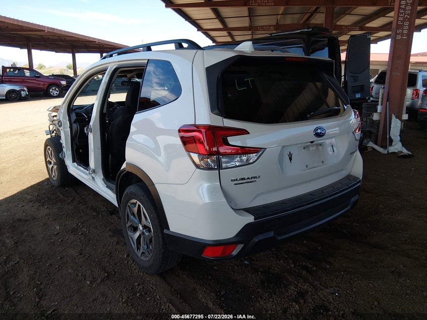 Vin: jf2skaec9nh491528, lot: 46175895, subaru forester premium 20223