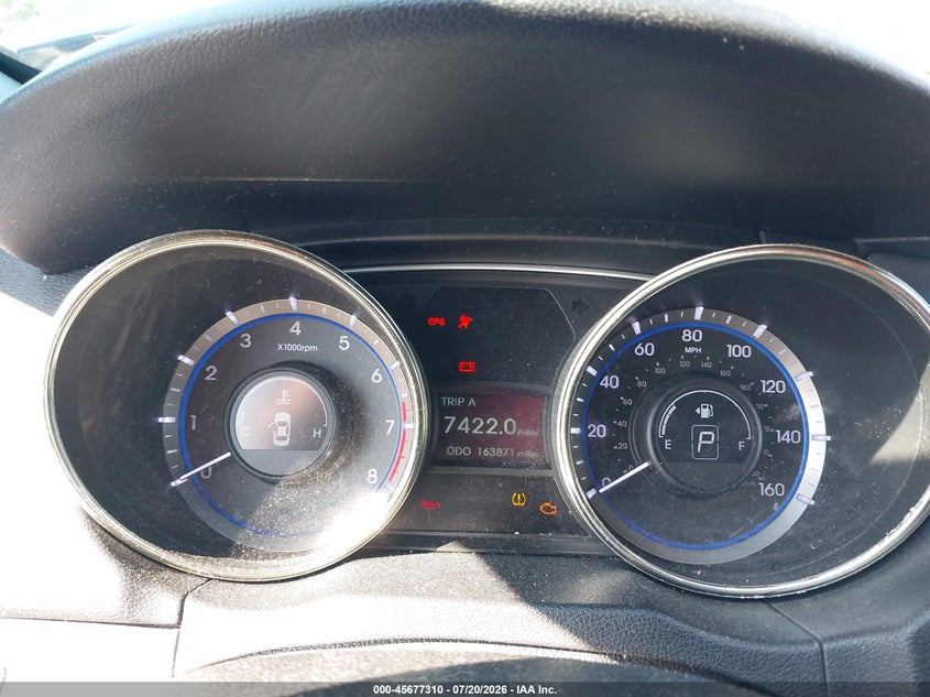 2011 HYUNDAI SONATA auction photo 7