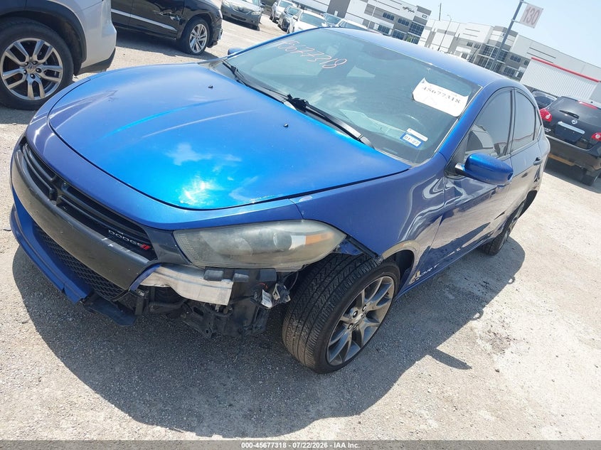 Vin: 1c3cdfbh5dd330047, lot: 46175918, dodge dart sxt 20132