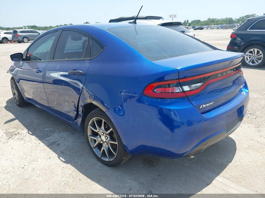 Vin: 1c3cdfbh5dd330047, lot: 46175918, dodge dart sxt 20133