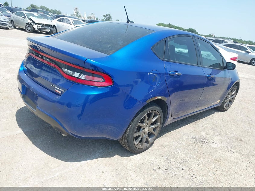 Vin: 1c3cdfbh5dd330047, lot: 46175918, dodge dart sxt 20134