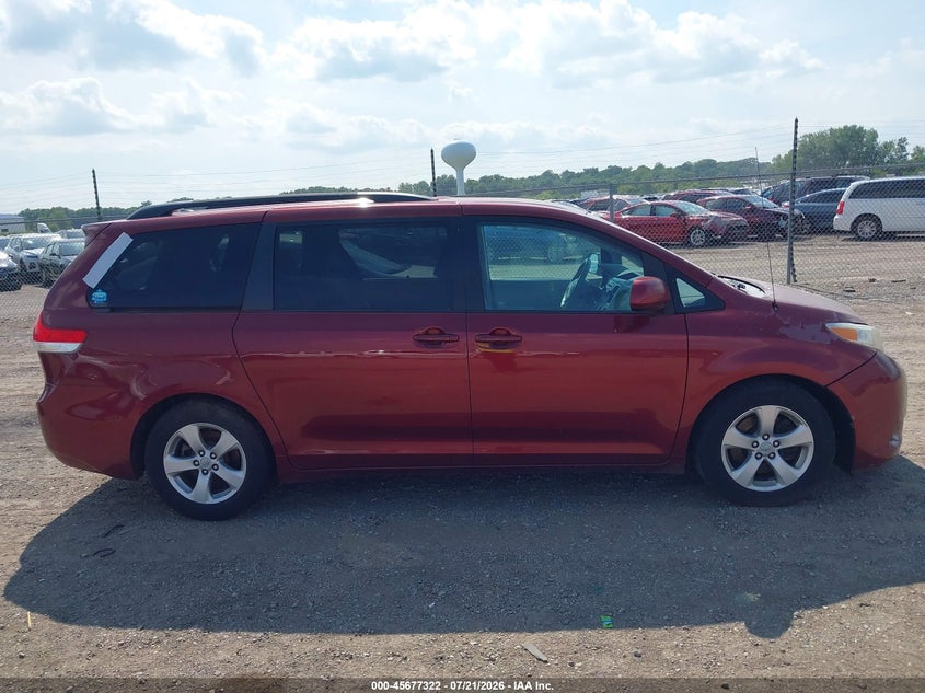 2011 Toyota Sienna Le V6 VIN: 5TDKK3DC5BS052619 Lot: 45677322