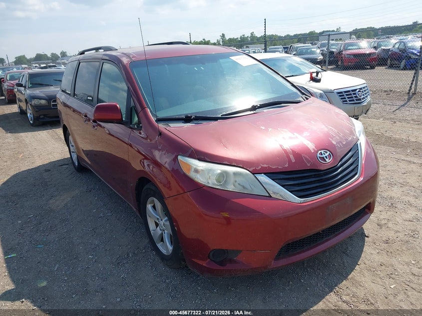 2011 Toyota Sienna Le V6 VIN: 5TDKK3DC5BS052619 Lot: 45677322