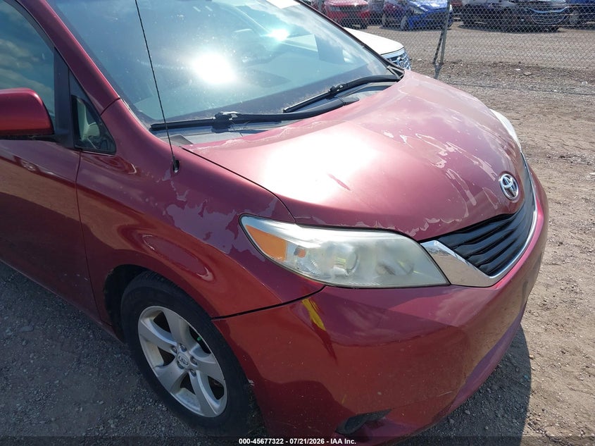 2011 Toyota Sienna Le V6 VIN: 5TDKK3DC5BS052619 Lot: 45677322