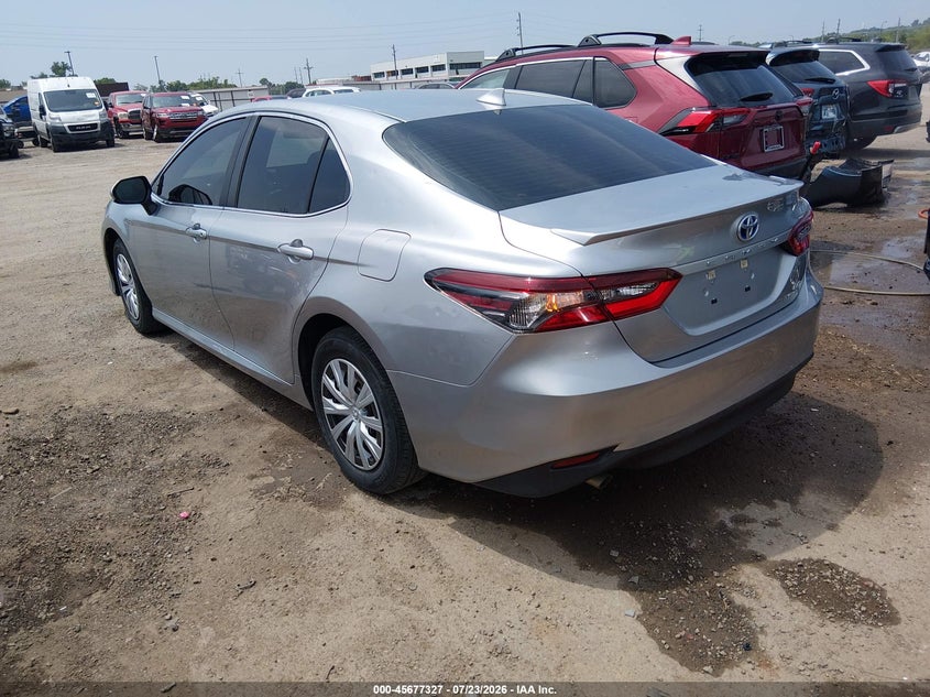Vin: 4t1c31ak6ru626034, lot: 46175927, toyota camry hybrid le 20243