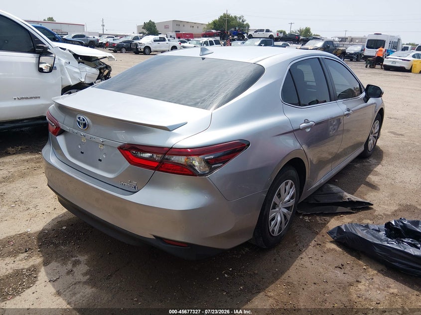 Vin: 4t1c31ak6ru626034, lot: 46175927, toyota camry hybrid le 20244