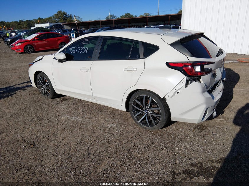 Vin: jf1guafc9r8349141, lot: 46175934, subaru impreza sport 5-door 20243