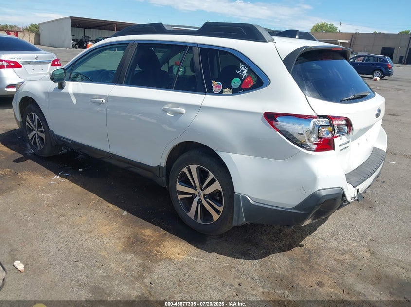 2019 Subaru Outback 2.5I Limited VIN: 4S4BSANC2K3202623 Lot: 45677335