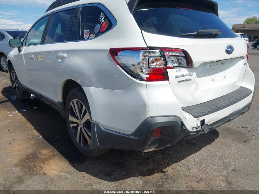 2019 Subaru Outback 2.5I Limited VIN: 4S4BSANC2K3202623 Lot: 45677335