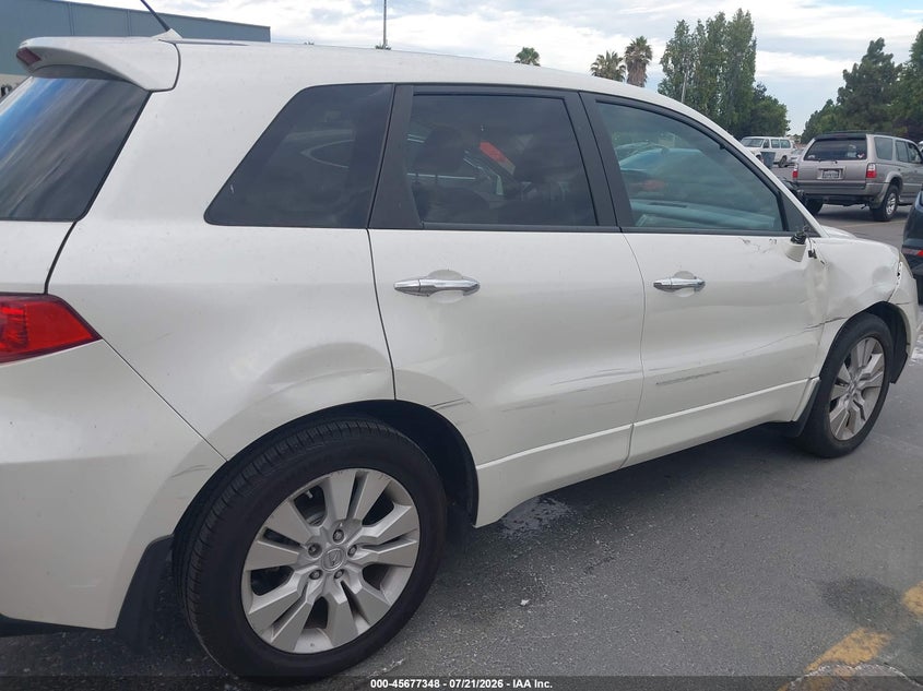 2011 Acura Rdx VIN: 5J8TB2H50BA002042 Lot: 45677348