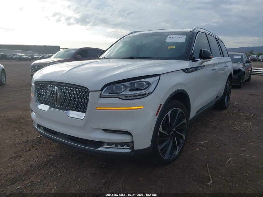 2020 LINCOLN AVIATOR SPORT UTILITY VEHICLE 3.0L 6