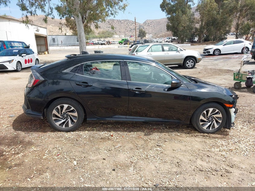 2018 Honda Civic Lx VIN: SHHFK7H27JU411500 Lot: 45677360