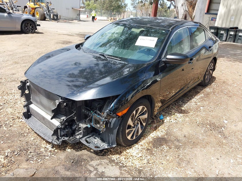 2018 Honda Civic Lx VIN: SHHFK7H27JU411500 Lot: 45677360