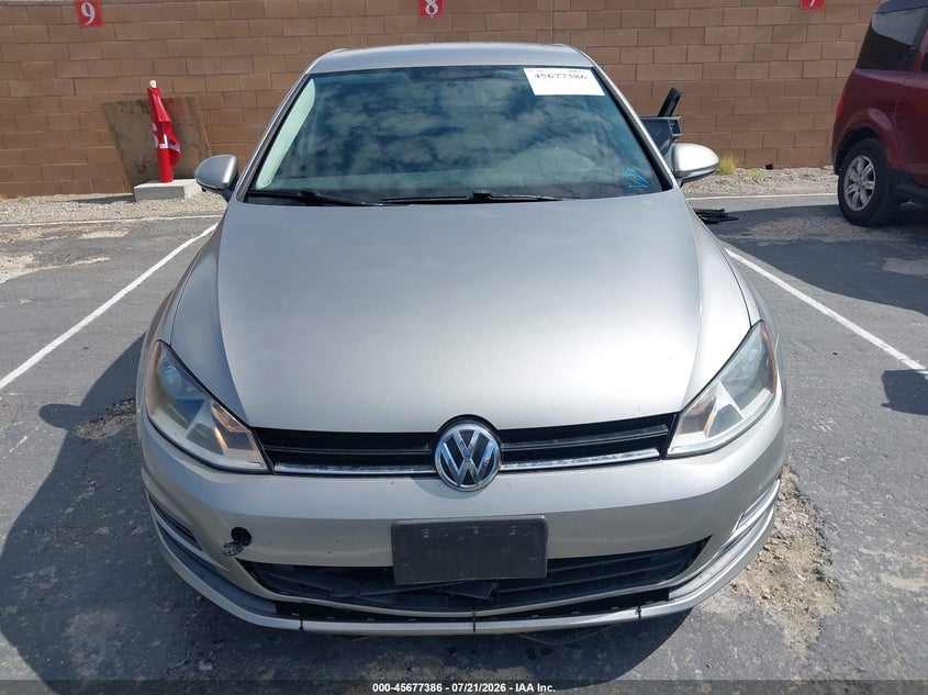 2016 Volkswagen Golf Tsi S 4-Door VIN: 3VW217AU7GM010691 Lot: 45677386