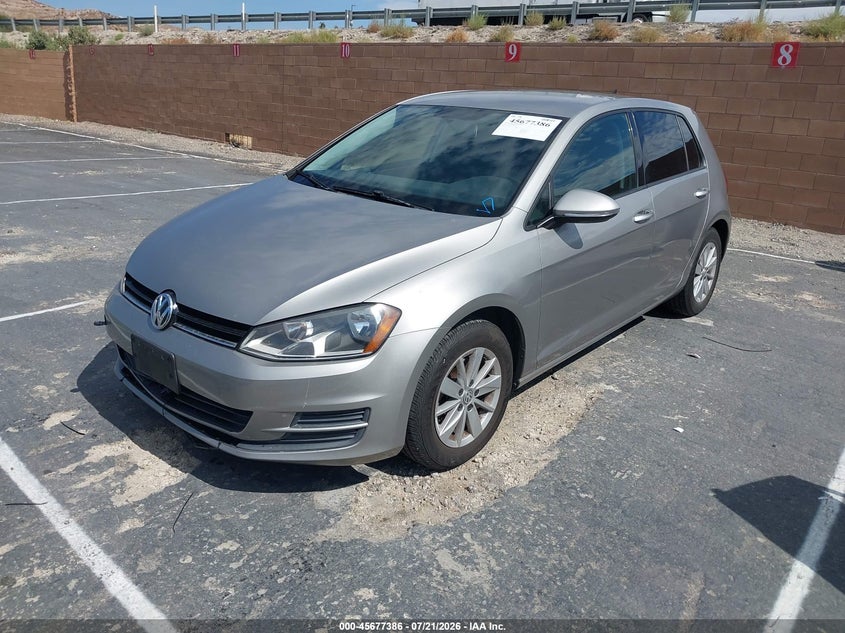 VOLKSWAGEN GOLF 2016 VIN 3VW217AU7GM010691